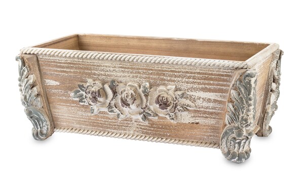 skrzynka zdobiona Provans, wym.17x43x23cm