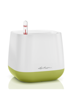 Yula, doniczka z nawadnianiem, zielona, wym.15x16.5cm