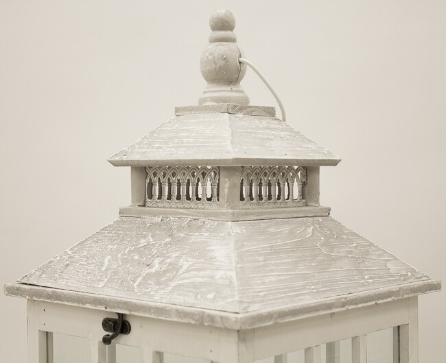 Andalouse Ornaments, drewniany lampion / latarenka, kpl.2szt 