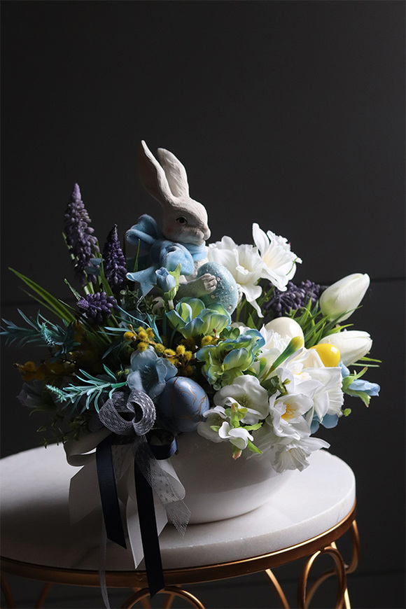 Lovely Time Candy, wielkanocna kompozycja w naczyniu