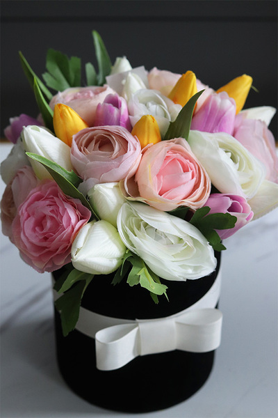 Cedila Leokadia, wiosenny flowerbox