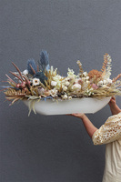 La Guel Boho Blue, kompozycja kwiatowa na stół Laos