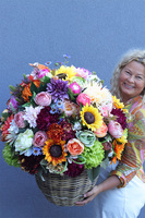 Jesienne Kolory, bogaty jesienny kosz