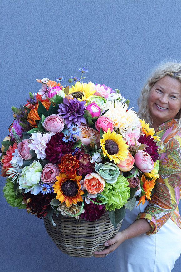 Jesienne Kolory, bogaty jesienny kosz