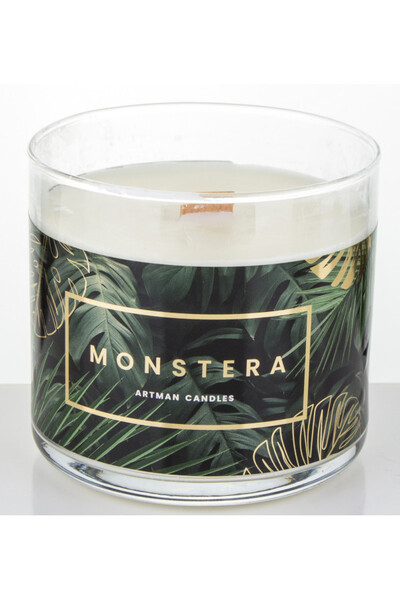 Monstera świeca zapachowa tendom.pl