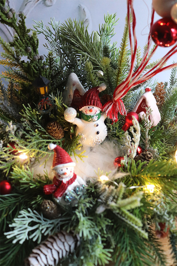 Miracolo Gold Line, stroik bożonarodzeniowy LED