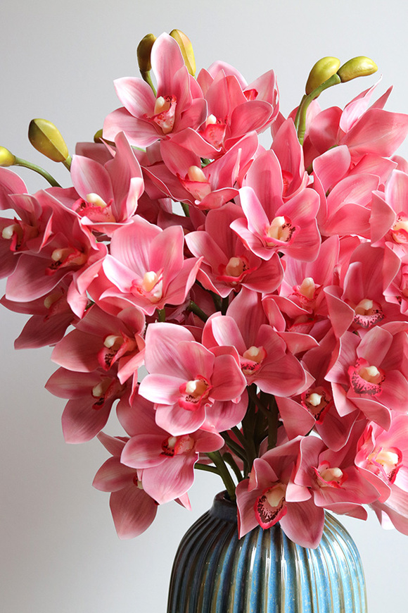 Cymbydium, bukiet gumowych storczyków