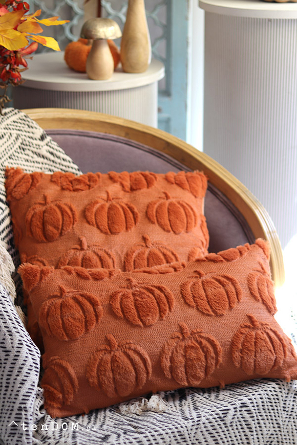 Pumpkin Spice, jesienna poszewka w dynie