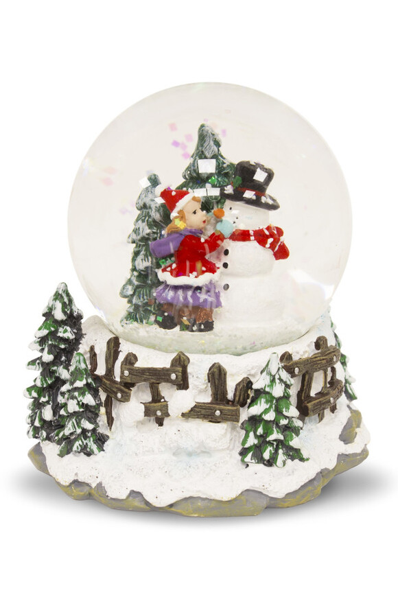 Snowman, bożonarodzeniowa kula śnieżna