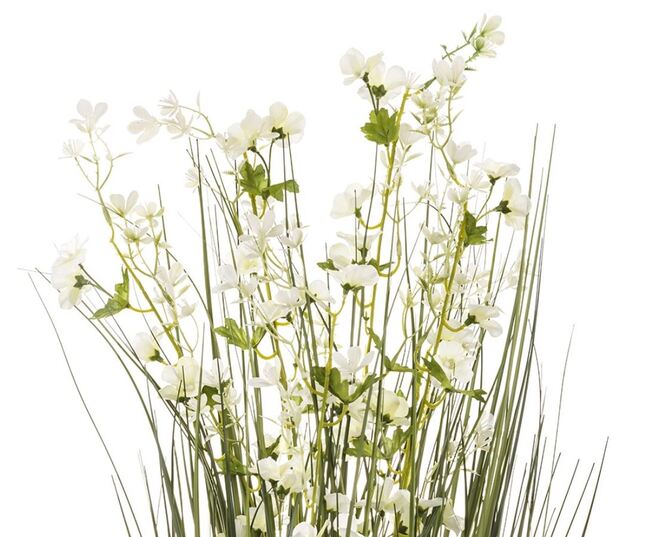 Nikoda, sztuczna trawa w osłonce z tworzywa, wys.88cm