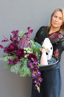 Angels Voice, dekoracja nagrobna z aniołem, wym.46x90x60cm