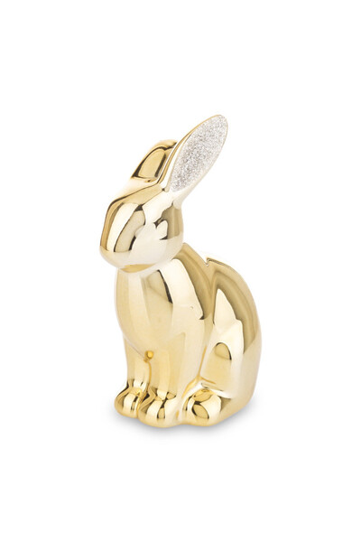 Bunny Glamm, złota figurka wielkanocna zajączek