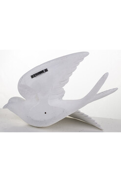 Birds, dekoracja ścienna ptaszki, 4szt, dł.26/17cm 