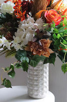 Jesienne Marzenia, kompozycja kwiatowa w wazonie