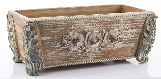 skrzynka zdobiona Provans, wym.17x43x23cm