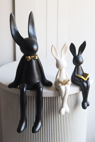 BookBunny, figurka wielkanocna zajączek