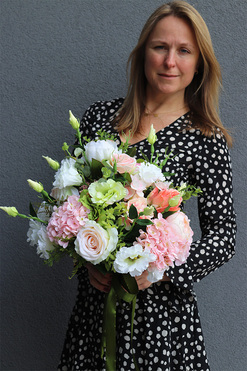 Abella Spring, bukiet kwiatowy do wazonu, dł.40cm