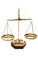 waga szalkowa metalowa Retro B, wym.24x20x9.5cm