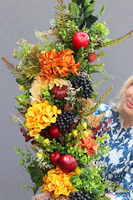 Jesienna Zagroda, barwna girlanda