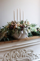 Fioletina Laos, stroik świąteczny / adwentowy