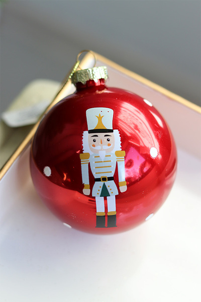 Classic XMAS, szklane bombki w pudełku