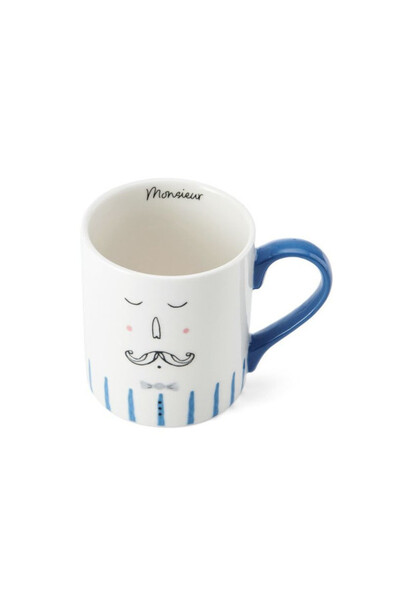 Monsieur Mikasa, porcelanowy kubek