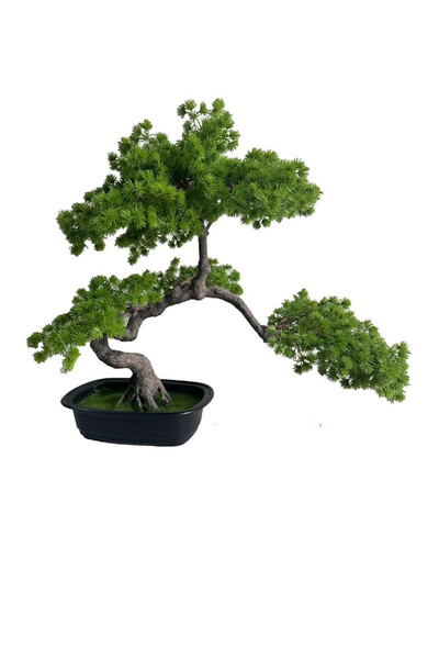 Bonsai, sztuczna roślina w doniczce