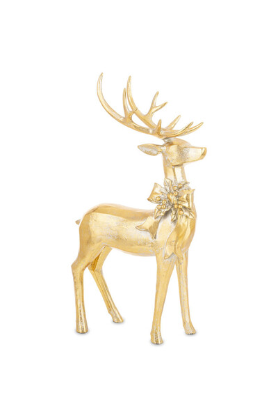 Reindeer Elegance, świąteczna figurka renifer