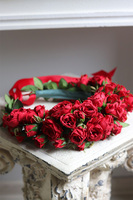 Frida New, czerwony wianek na głowę, rozmiar uniwersalny