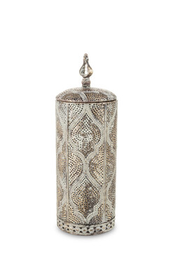 Nashik B, dekoracyjny pojemnik amfora, wym.35.5x12.5cm