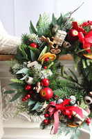 Zimowe Ferie 2, świąteczny wianek na drzwi