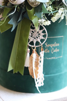 Dzień Babci i Dziadka Spring, wiosenny flowerbox, wym.37x37cm