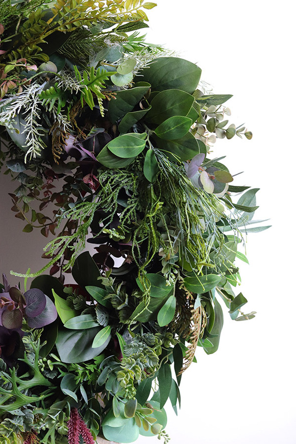 Green Tasmania, zielony wianek na drzwi