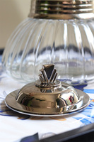 Lux Villa Glamour, szklany pojemnik z pokrywką