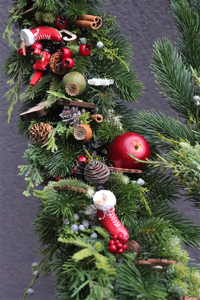 Kominkowa Girlanda, girlanda świąteczna