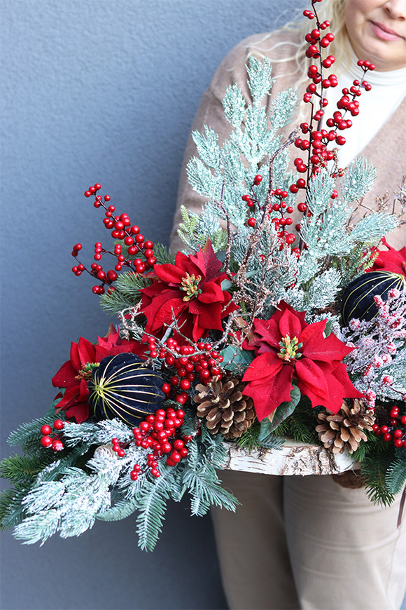 Redisa Christmas, nowoczesna kompozycja nagrobna