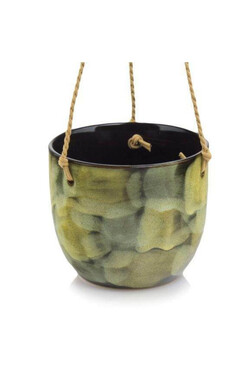 Melar Gualdo, osłonka doniczkowa wisząca, wym.15x17cm