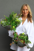 Suculentas Garden Volcan, sukulenty w nowoczesnej donicy