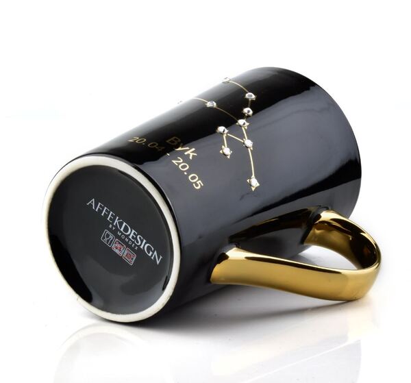 kubek na prezent, Zodiac Glamour, Byk, poj.430ml 