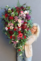 Felinata Gustawo, duża wiązanka nagrobna