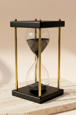 Sand Modern, klepsydra piaskowa 5 minut, wym.16x7.4x7.4cm
