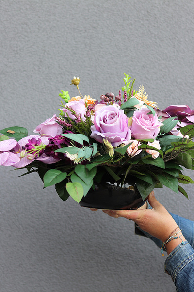 Nettro, komplet dekoracji nagrobnych