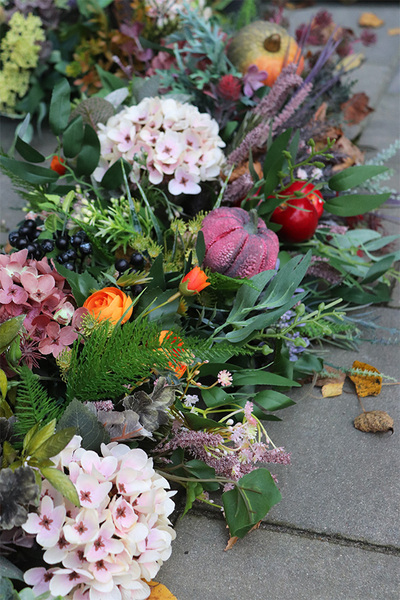 Jesień w Pełni, barwna girlanda jesienna