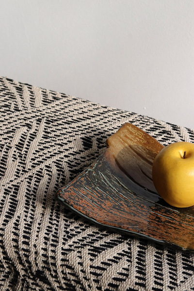 Ondes, ceramiczna taca półmisek