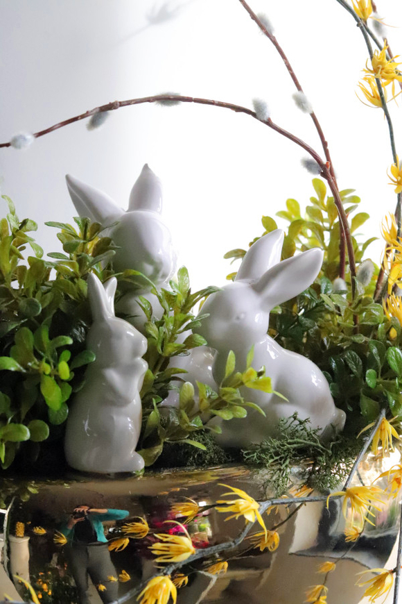 Easter Glam LED, stroik wielkanocny z jajkami