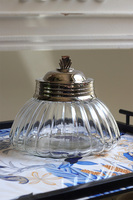 Lux Villa Glamour, szklany pojemnik z pokrywką