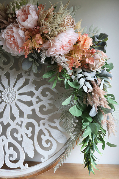 Sand Flowers, dekor ścienny z kwiatami