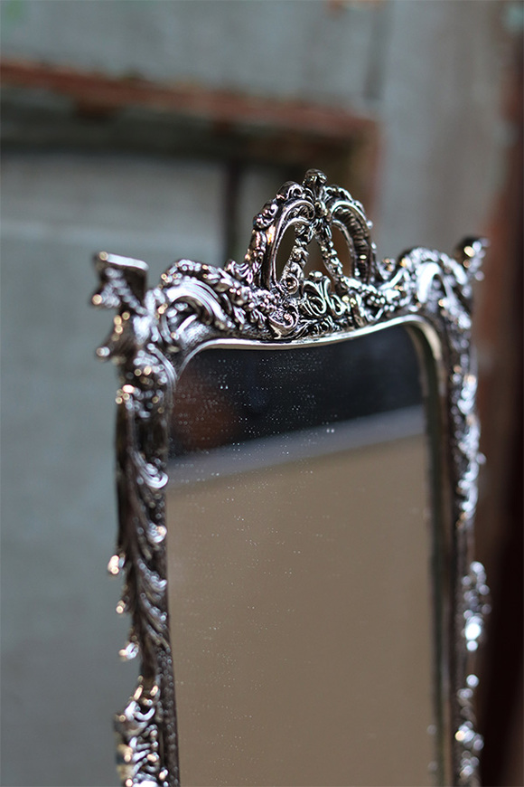 Preccola, eleganckie lustro stojące, wym.33x24cm