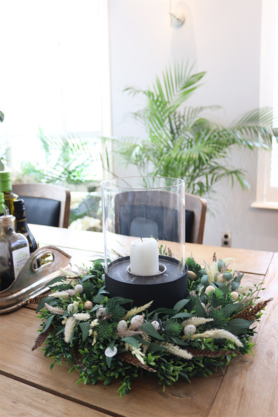 Wielkanocna Grzęda, wiosenny wianek na drzwi