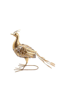 Pawie A, dekoracja ogrodowa metalowa, wys.37.5cm